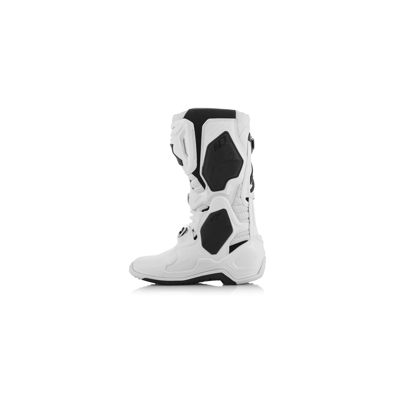 Alpinestars Tech 10 Supervented perforált motoros csizma fehér