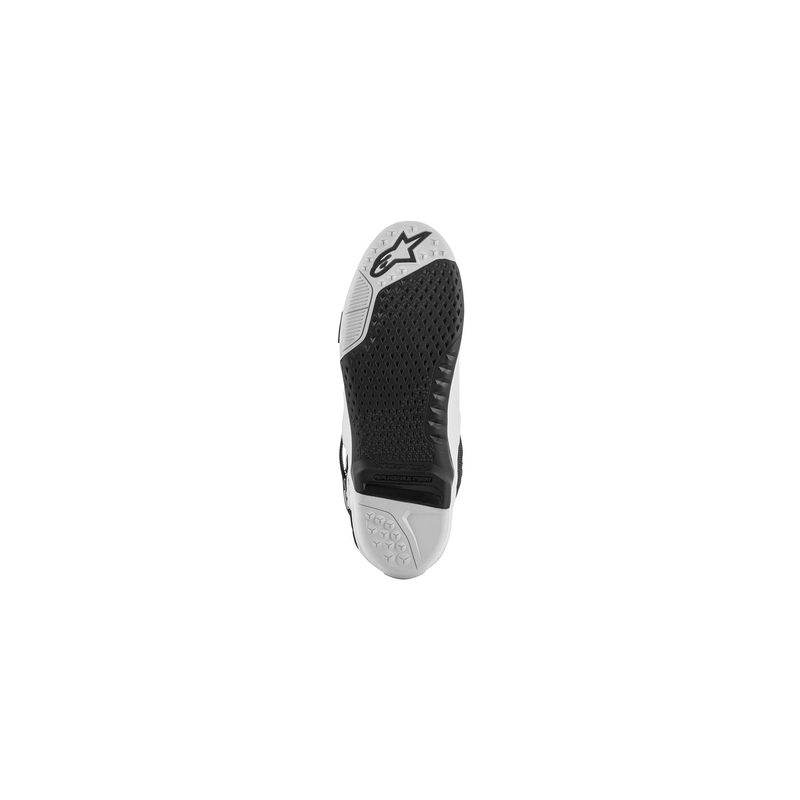 Alpinestars Tech 10 Supervented perforált motoros csizma fehér