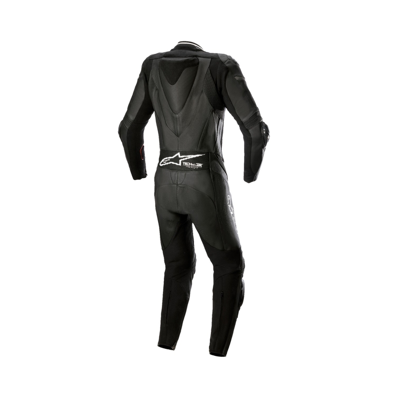 Alpinestars STELLA GP PLUS 2 női egyrészes motoros bőroverál fekete-fehér-metálszürke