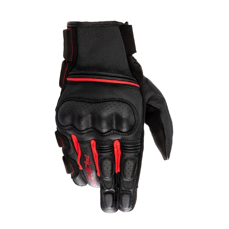 Alpinestars Phenom motorkerékpár kesztyű fekete-piros