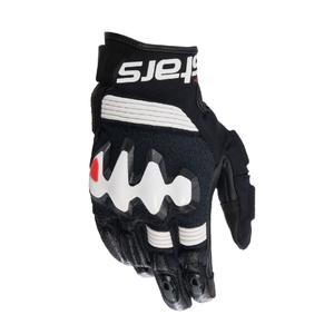 Alpinestars Halo motoros kesztyű fekete-fehér