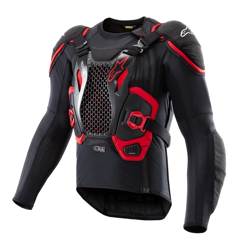 Alpinestars TECH-AIR®OFF-ROAD rendszerű légzsák mellény fekete-piros