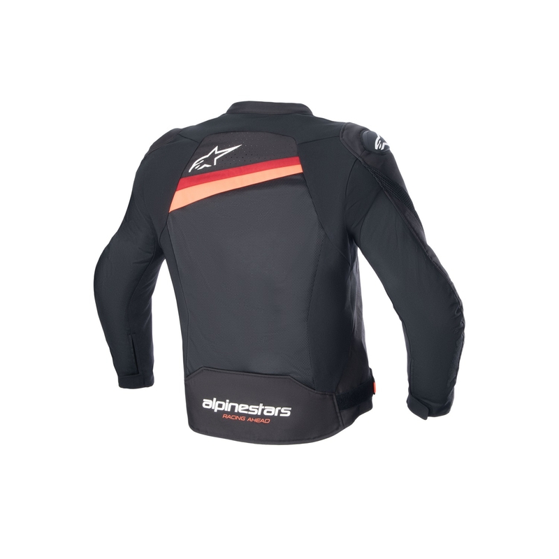 Alpinestars T-GP Plus R 4 Airflow motoros kabát fekete-fluo piros