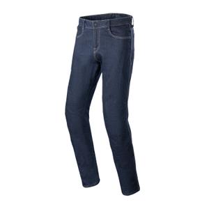 Alpinestars Radon Relaxed Fit Denim motoros farmer koptatott kék