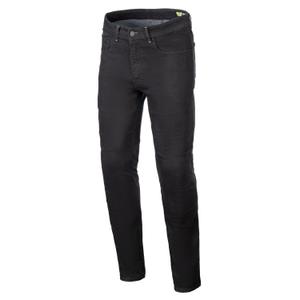Alpinestars Radium 2 Denim motoros farmer koptatott fekete