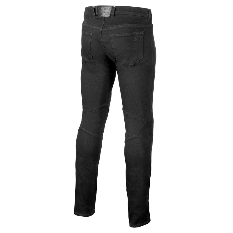 Alpinestars Radium 2 Denim motoros farmer koptatott fekete
