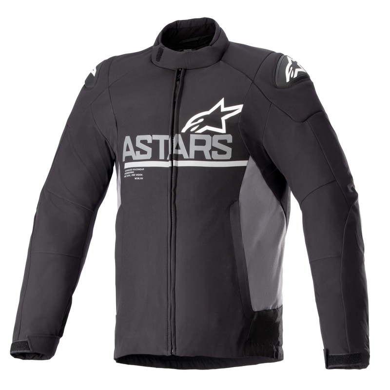 Alpinestars SMX Waterproof motoros kabát fekete-sötétszürke