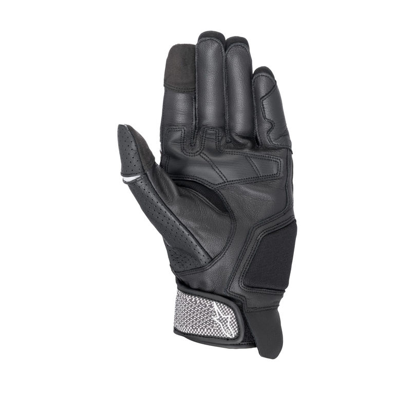 Alpinestars Morph Sport motorkerékpár kesztyű fekete-fehér-szürke