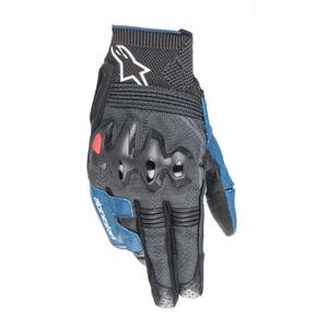 Alpinestars Morph Sport motorkerékpár kesztyű fekete-szürke-kék-piros