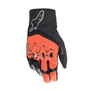 Alpinestars Hyde XT Drystar motoros kesztyű fluo piros-fekete