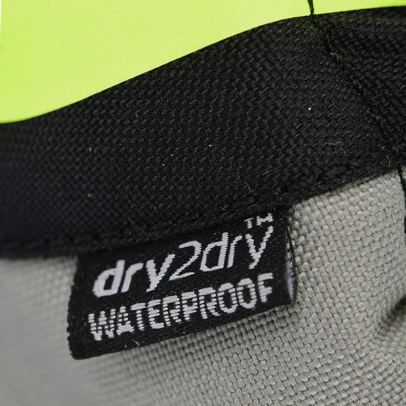 Oxford Montreal 4.0 DRY2DRY™ motoros kesztyű fekete-szürke-fluo sárga