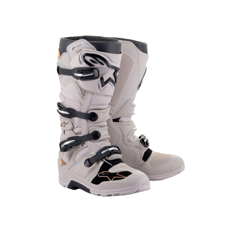 Alpinestars Tech 7 Enduro Drystar motoros csizma homokos-fekete