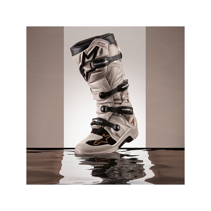 Alpinestars Tech 7 Enduro Drystar motoros csizma homokos-fekete