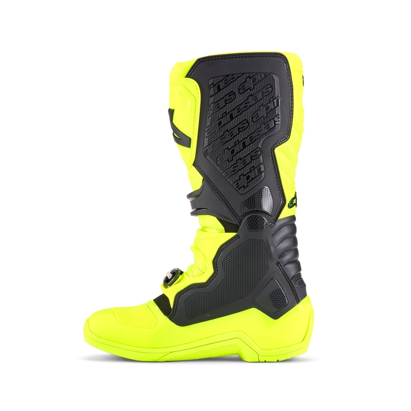 Alpinestars Tech 5 motoros csizma fluó sárga-fekete