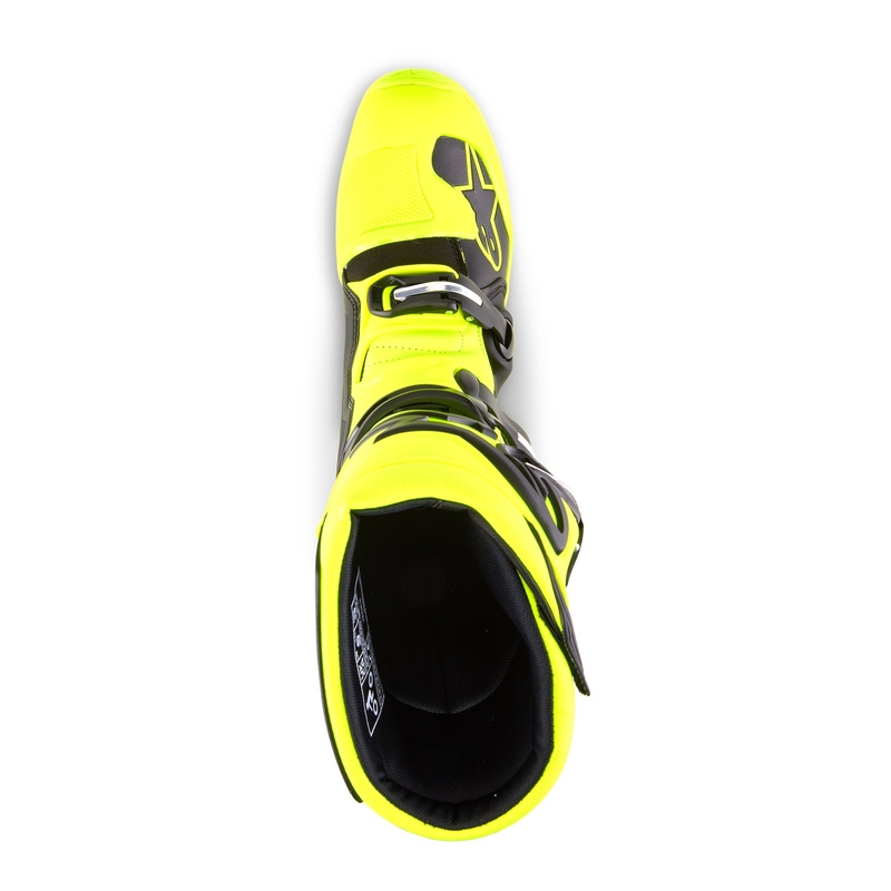 Alpinestars Tech 5 motoros csizma fluó sárga-fekete