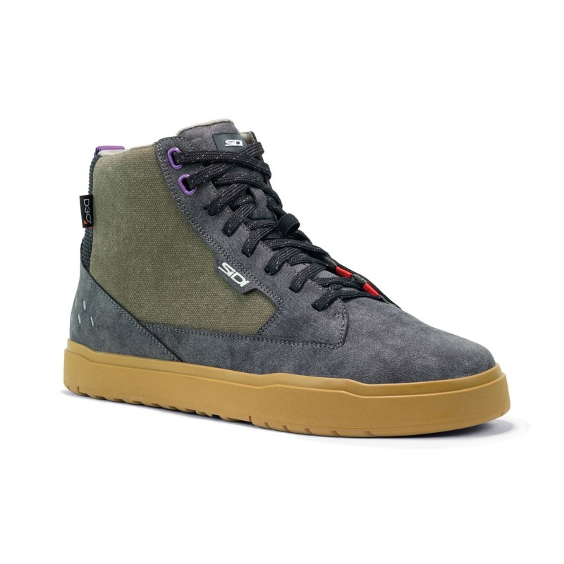 SIDI ARX motoros cipő szürke-zöld