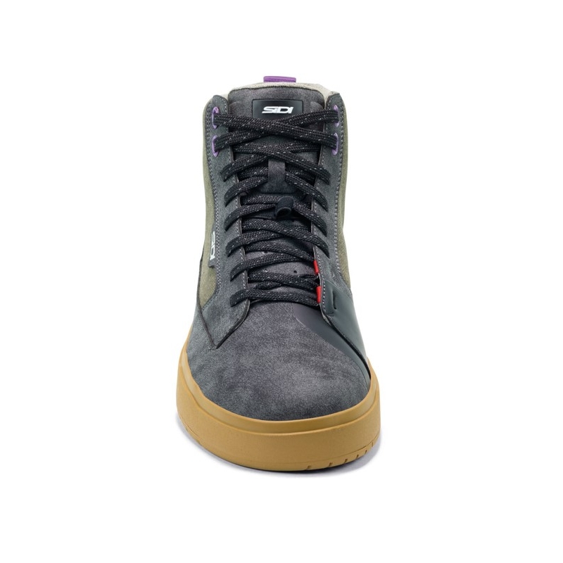 SIDI ARX motoros cipő szürke-zöld