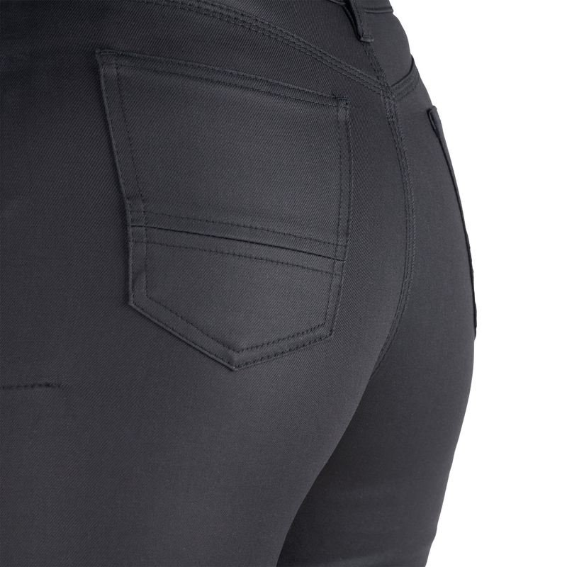 Oxford Original Approved Waxed Jeggins AA női motoros farmernadrág fekete