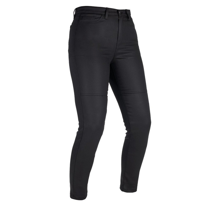 Oxford Original Approved Waxed Jeggins AA női rövidített motoros farmernadrág fekete