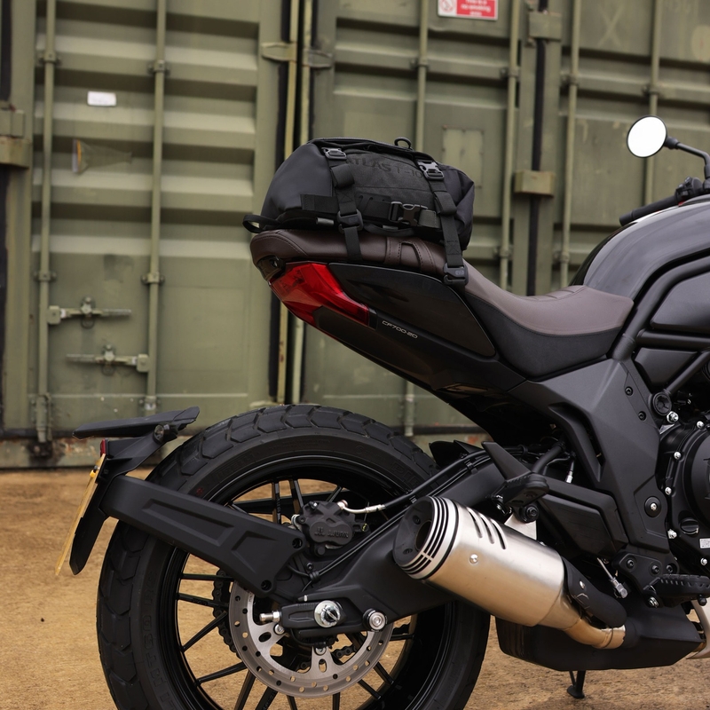 Oxford Atlas T-10 Advanced Tourpack 10 l motoros utasüléstáska szürke