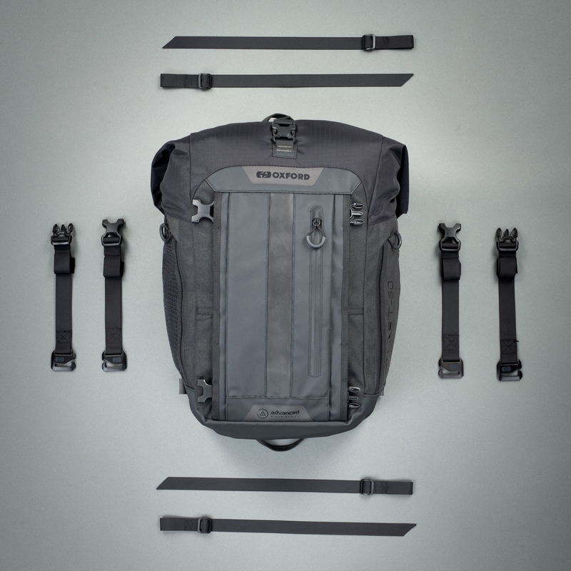 Oxford Atlas T-20 Advanced Tourpack 20 l motoros utasüléstáska szürke