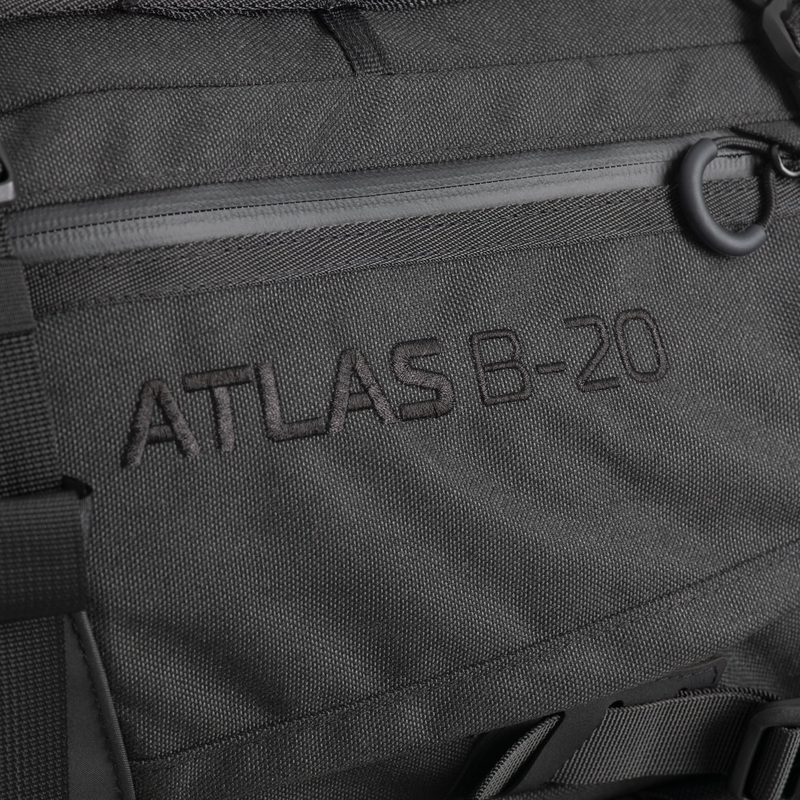 Oxford Atlas B-20 Advanced Backpack 20 l motoros táska fekete