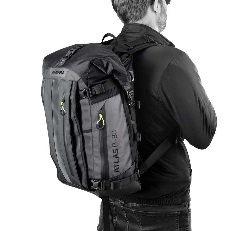Oxford Atlas B-30 Advanced Backpack 30 l motoros táska fekete