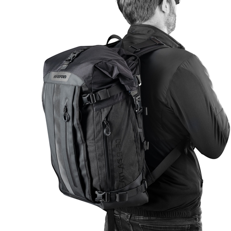 Oxford Atlas B-30 Advanced Backpack 30 l motoros táska szürke