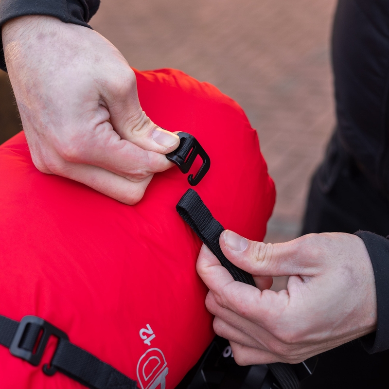 Oxford Atlas G-Hook csomagrögzítő pántok 2 db fekete 17 mm x 1,2 m