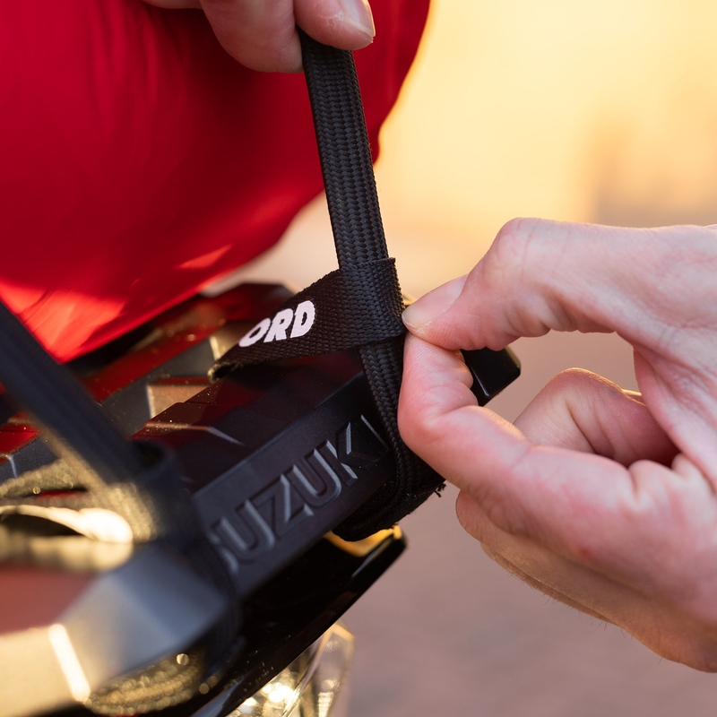 Oxford Atlas G-Hook csomagrögzítő pántok 2 db fekete 17 mm x 1,2 m