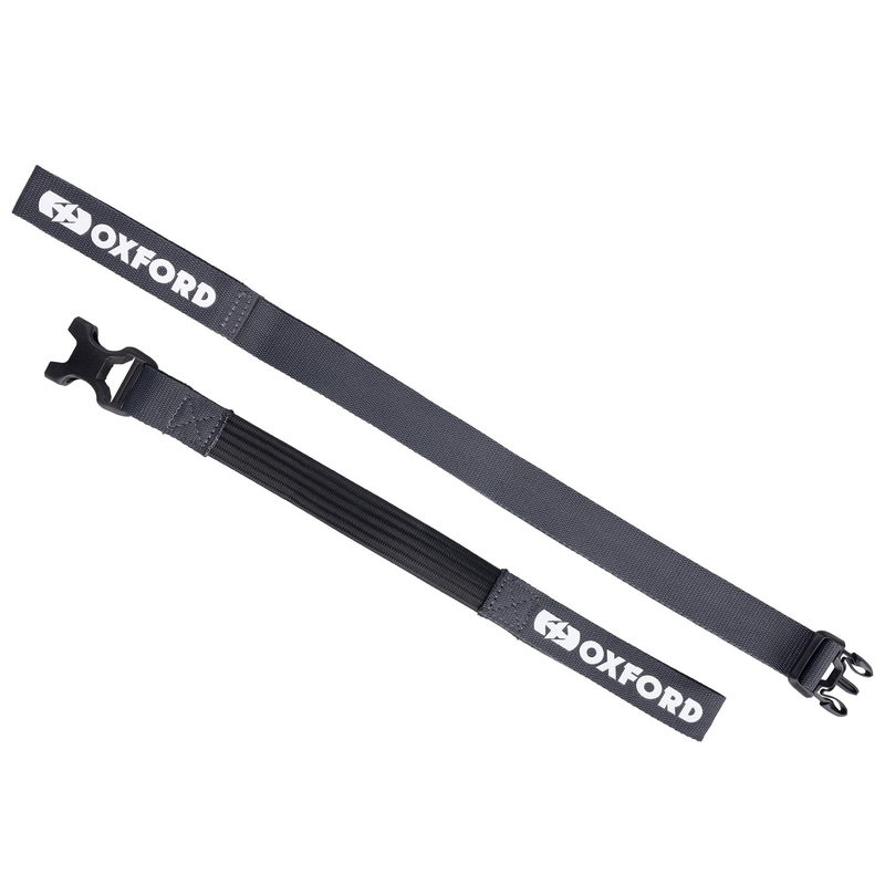 Oxford Atlas B-Clip csomagrögzítő pántok 2 db szürke 26 mm x 1,2 m