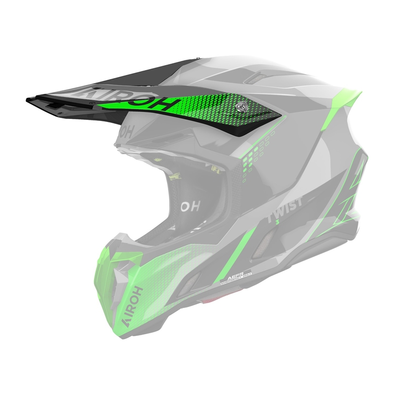 Silt az Airoh Twist 3 Shard sisakhoz fényes zöld