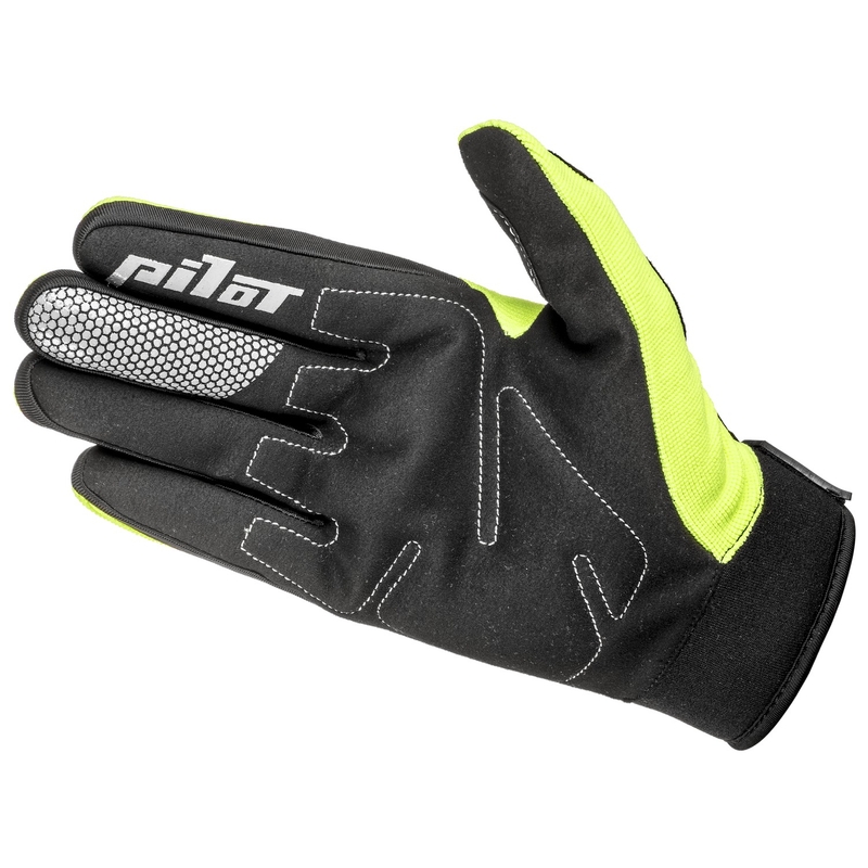Pilot Pioneer motokrossz kesztyű fluo sárga-fekete-piros