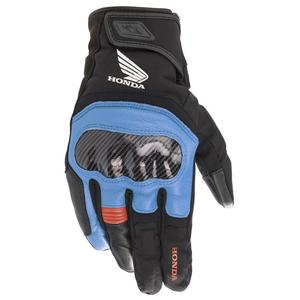 Alpinestars SMX Z Drystar Honda motoros kesztyű világosszürke-fekete-kék-piros