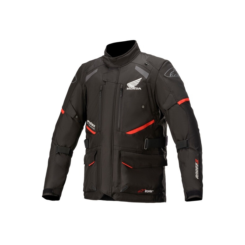 Alpinestars Andes Drystar Honda kollekció TECH-AIR 5 kompatibilis motoros kabát fekete-piros