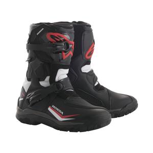 Alpinestars Belize Drystar Honda kollekció motoros csizma fekete-fehér-piros