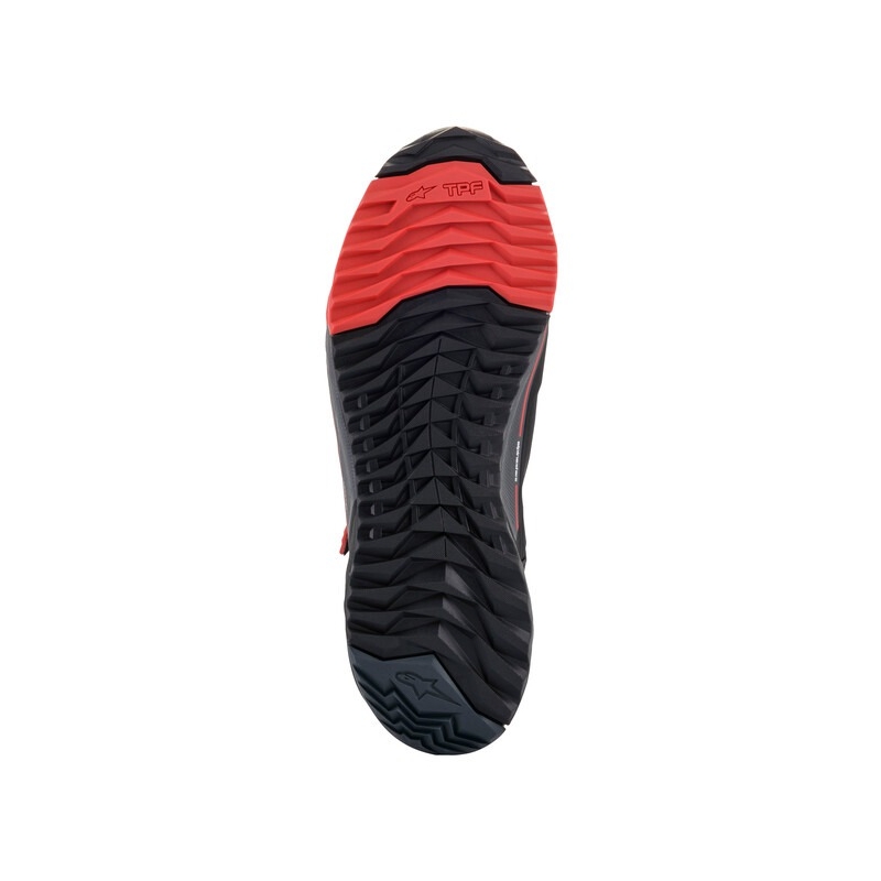 Alpinestars CR-X Drystar Honda kollekció motoros cipő fekete-piros-szürke