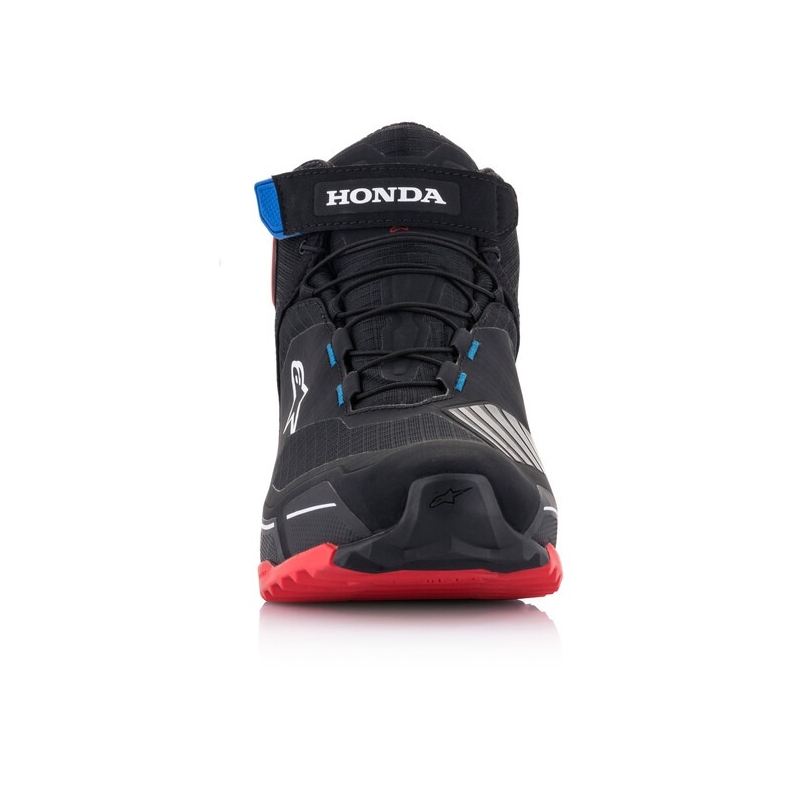 Alpinestars CR-X Drystar Honda kollekció motoros cipő fekete-piros-kék