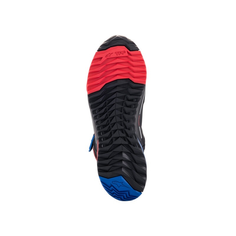 Alpinestars CR-X Drystar Honda kollekció motoros cipő fekete-piros-kék