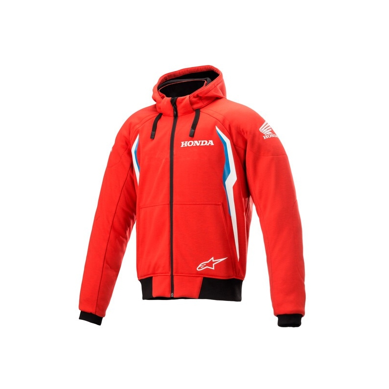 Alpinestars Chrome Sport Honda kollekció motoros kabát piros-kék-fekete