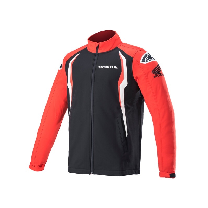 Alpinestars Honda motoros kabát piros-fekete