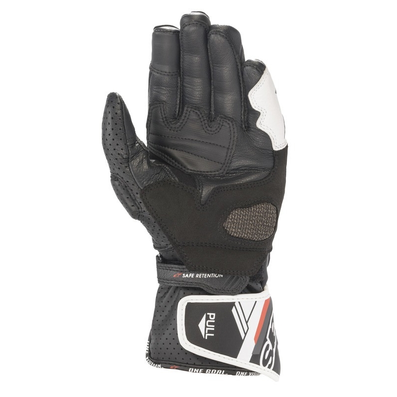 Alpinestars SP-8 női motoros kesztyű fekete-fehér