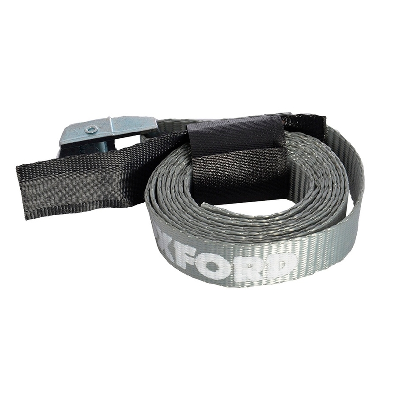 Oxford Cam Straps állítható hevederek tépőzáras laza rögzítéssel szürke