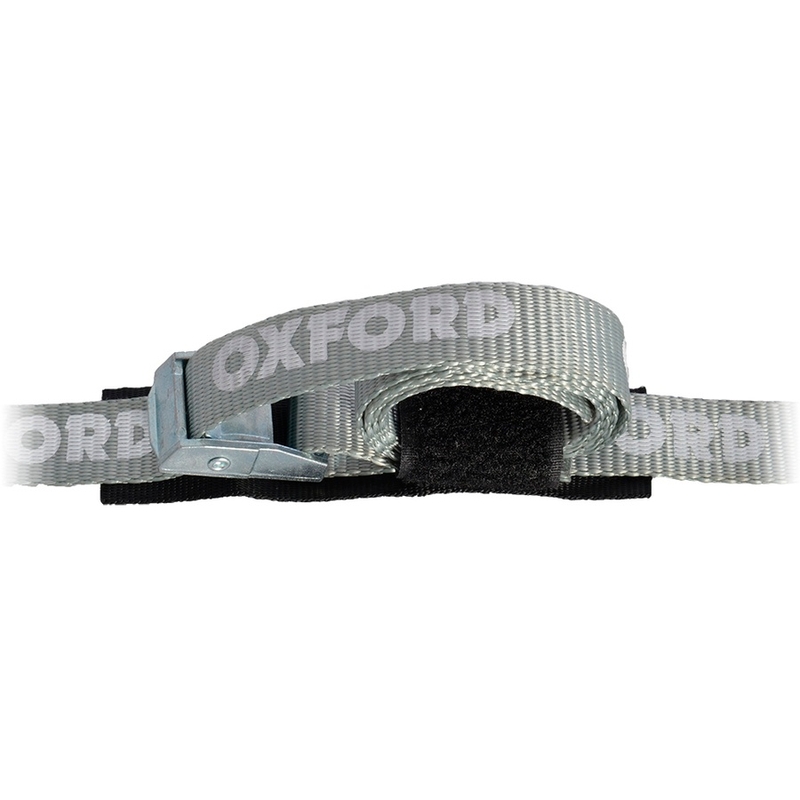 Oxford Cam Straps állítható hevederek tépőzáras laza rögzítéssel szürke