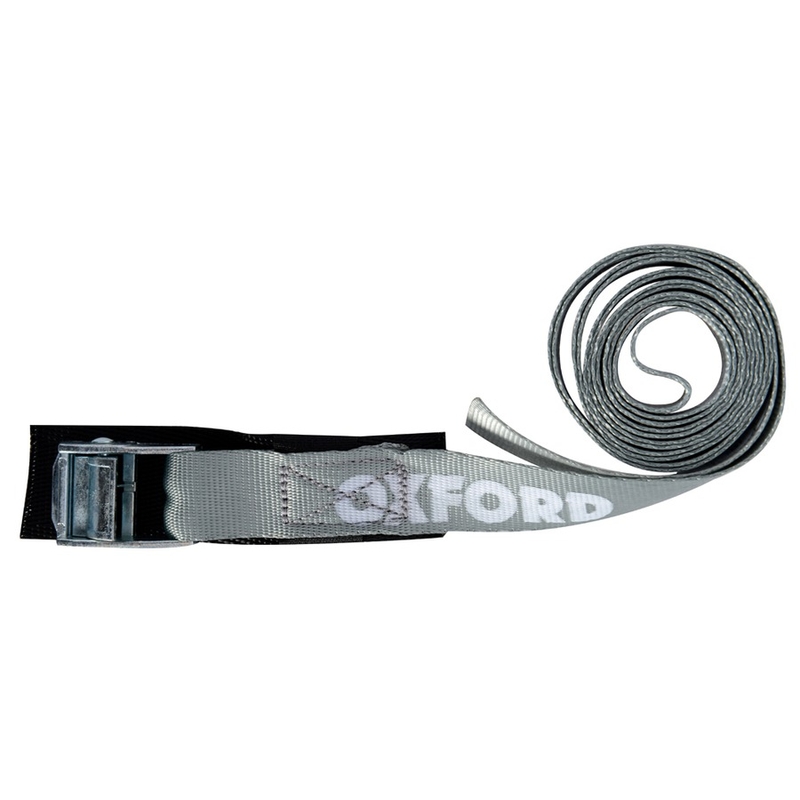 Oxford Cam Straps állítható hevederek tépőzáras laza rögzítéssel szürke