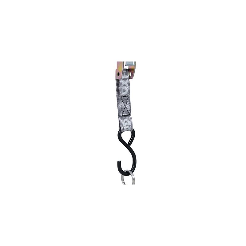 Oxford S-Hook Straps állítható és megerősített hevederek gyorscsatlakozóval szürke