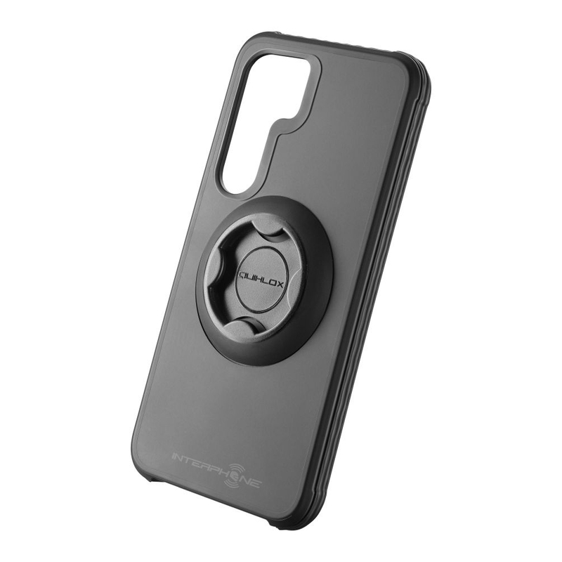 Interphone QUIKLOX Tetraforce védőtok Samsung Galaxy S24 készülékhez fekete