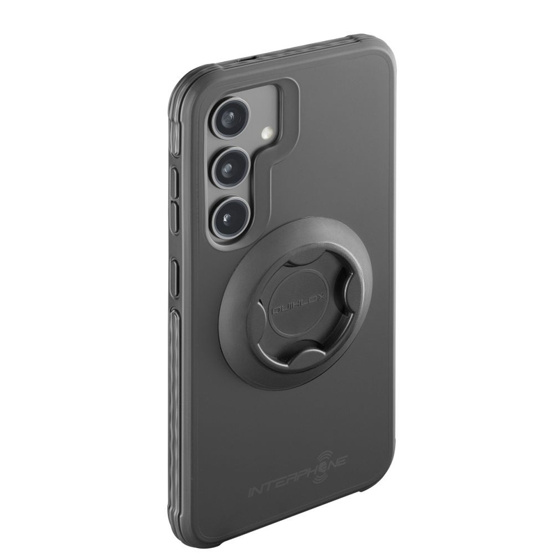 Interphone QUIKLOX Tetraforce védőtok Samsung Galaxy S24 készülékhez fekete