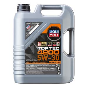LIQUI MOLY Top Tec 4200 5W-30 New generation szintetikus motorolaj 5 l