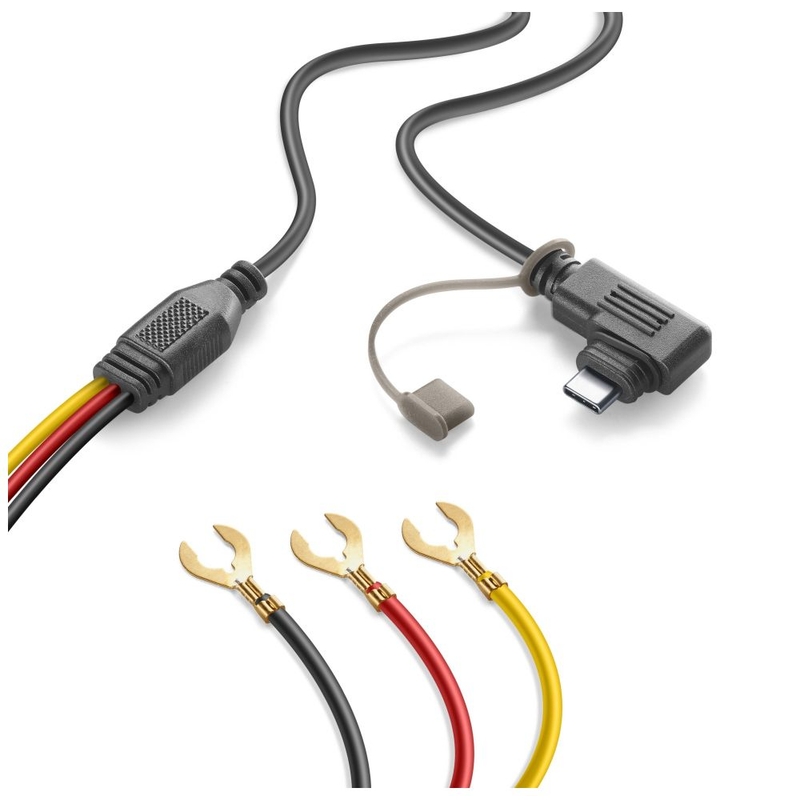 Interphone Ridesync USB-C/akulumátor csatlakozó kábel